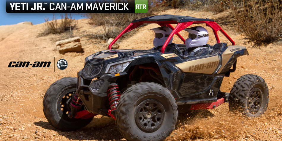 Axial Racing Yeti Jr. Can-Am Maverick 1/18 RTR