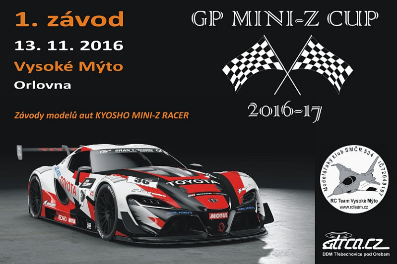 Grand Prix Mini-Z Cup 2016-2017 - 1. závod