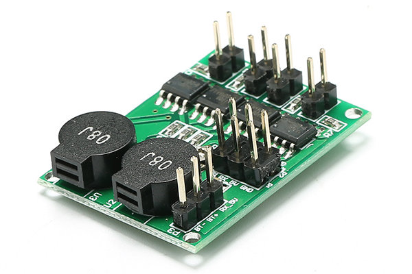 Multifunction Buzzer Finder/Low Voltage Alarm LED Controller