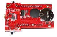 Turnigy Micro Tacho Tachometer - deska elektroniky zespoda, baterka CR2032