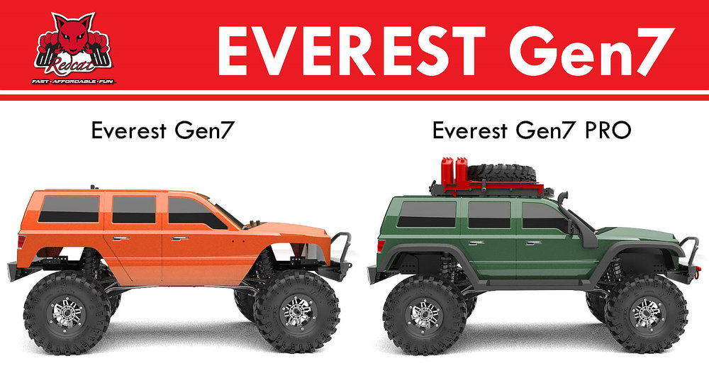 Redcat Everest Gen7 & Gen7 Pro