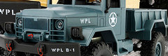 DIY WPL B-1 1/16 4WD Offroad RC Military Truck