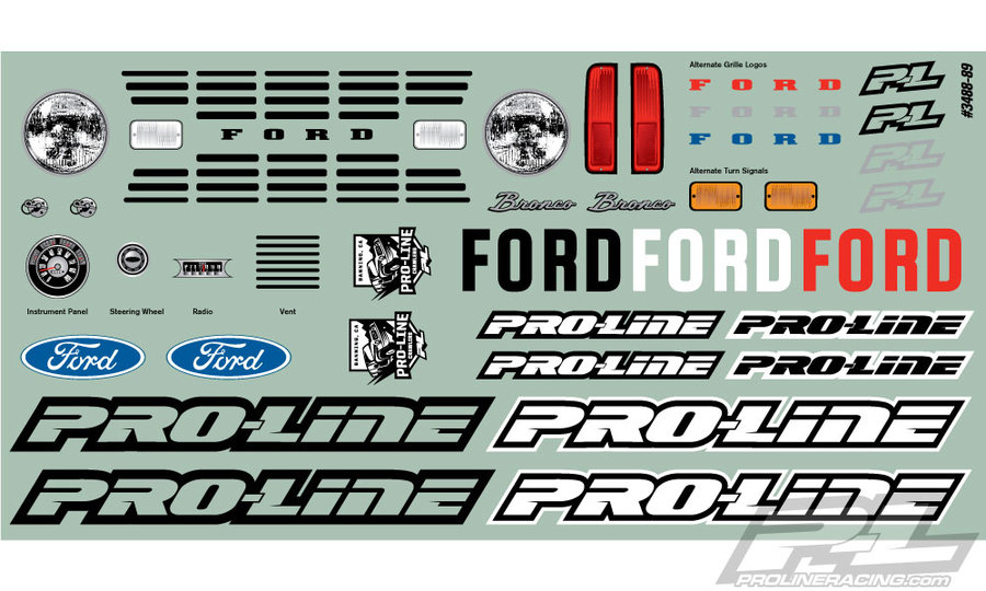 Pro-Line 1966 Ford Bronco Body