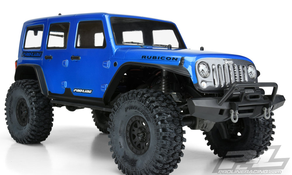 Jeep Wrangler Unlimited Rubicon (Blue) Body (3502-13)