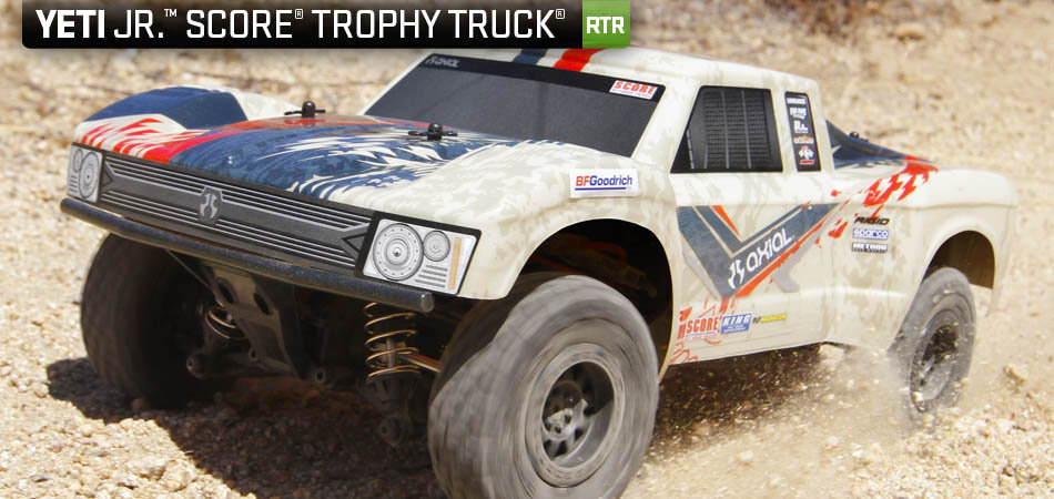 Axial Racing Yeti Jr. 1/18 Score Trophy Truck RTR (AX90052)