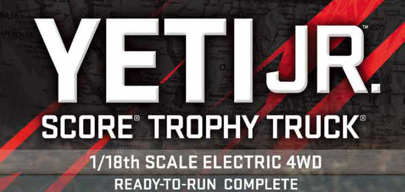 Axial Racing Yeti Jr. Score Trophy Truck Logo