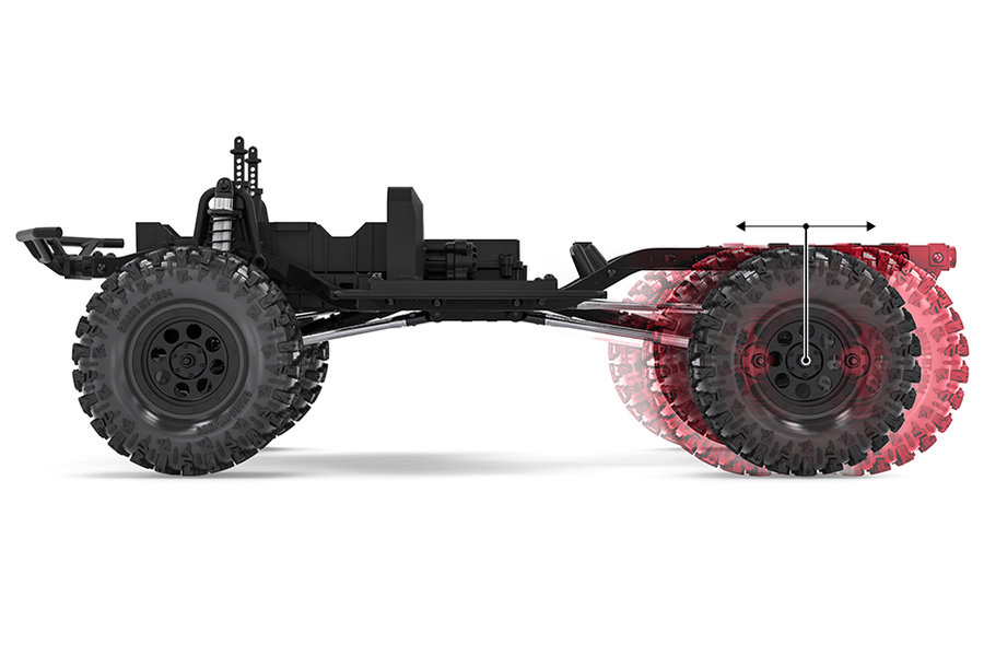 GMADE GS02 BOM TC 4WD Kit (GM57000) chassis