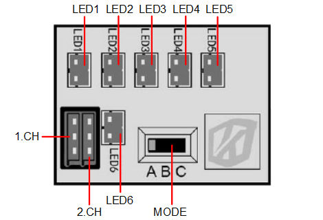 Killerbody LED řídící jednotka