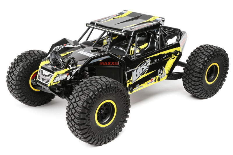 Losi Rock Rey 1/10-Scale Rock Racer RTR yellow