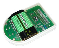 LED tester - vložená 9V baterka