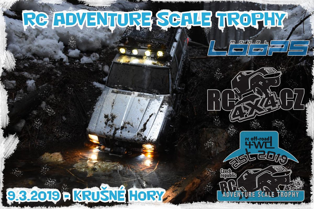 Seznamovací závod RC Adventure Scale Trophy Krušné Hory