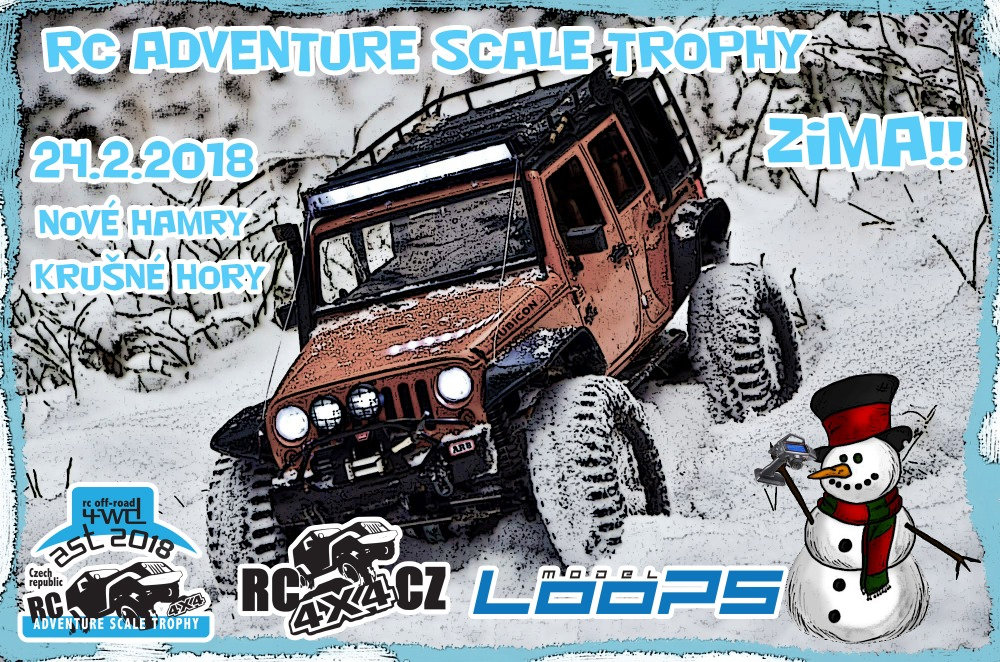 RC Adventure Scale Trophy Nové Hamry - 24.2.2018