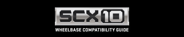 Přehled kompatibilních karoserií a podvozků SCX10